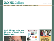 Tablet Screenshot of oakhill.ac.uk